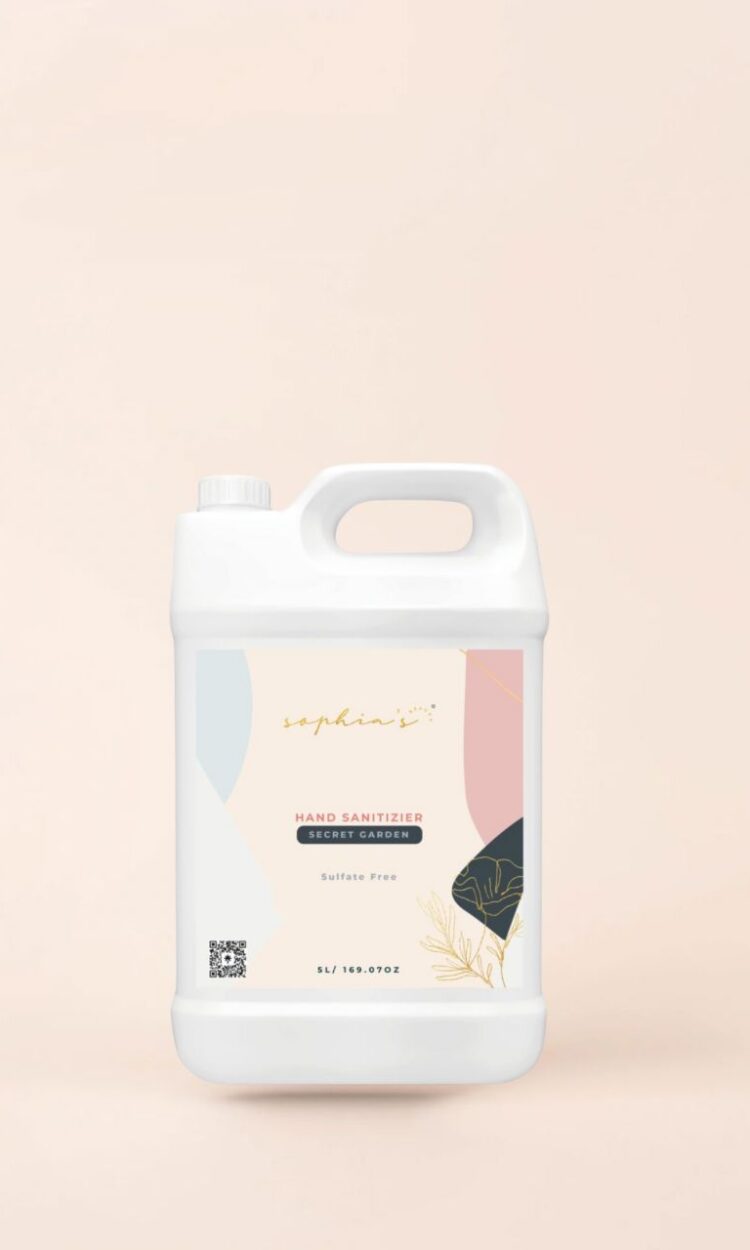 Hand Sanitizer Secret Garden 5L